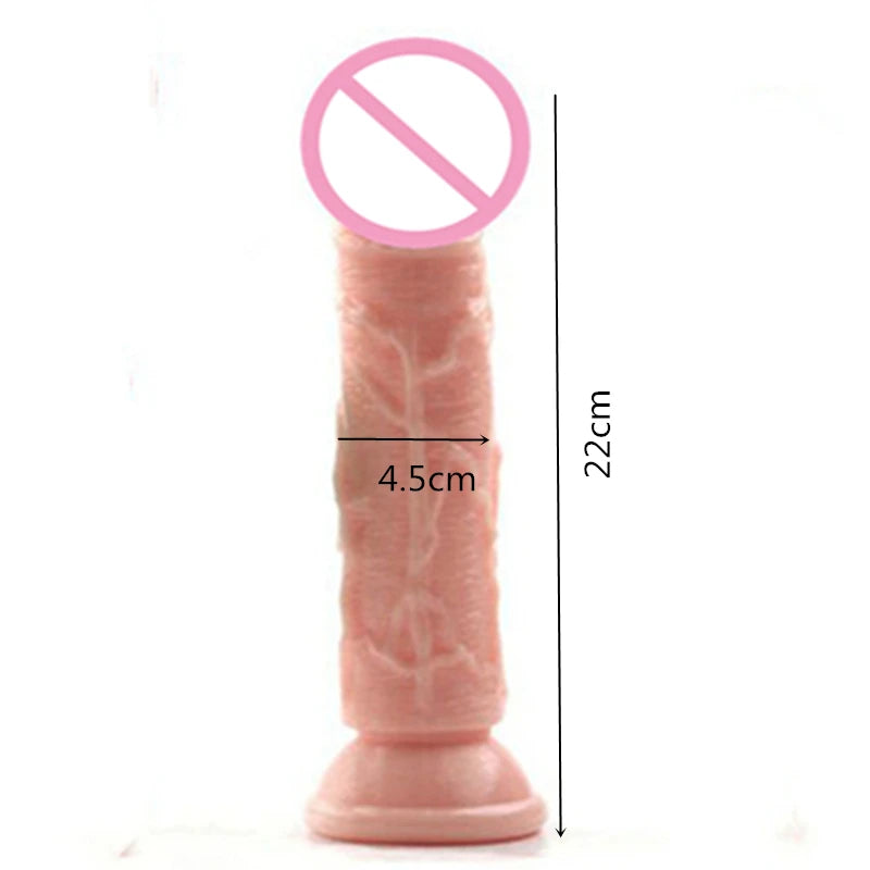 Desire Station Silicone Huge Dildo For Woman Anal Plug Realistic Penis