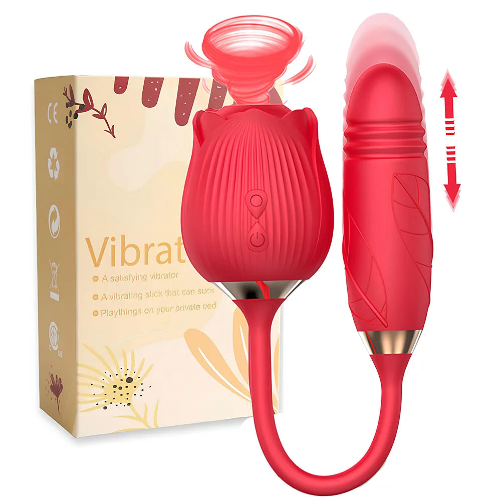 Desire Station Sex Toys Rose Sucking Vibrator for Women