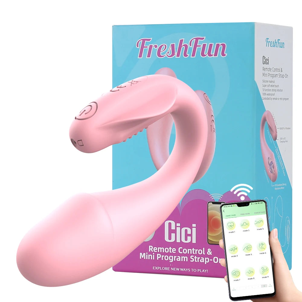 Desire Station Wireless Bluetooth G Spot Dildo Vibrator for Women