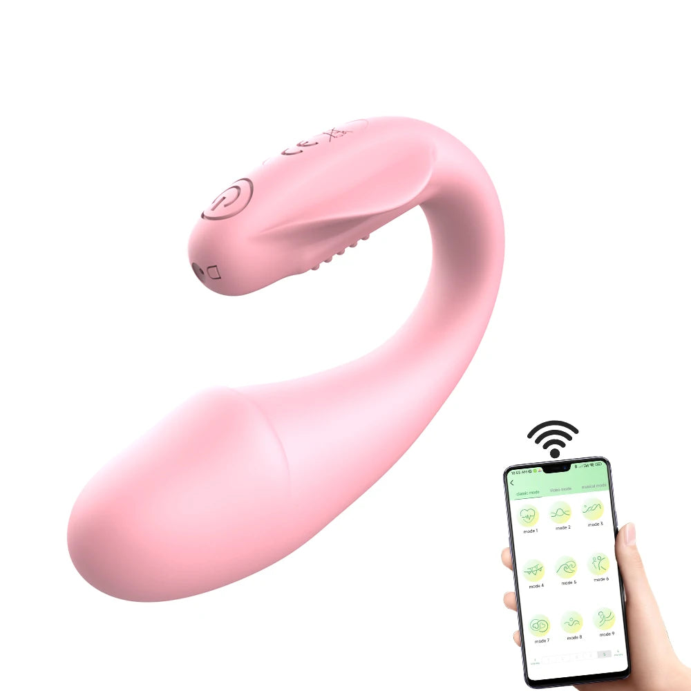 Desire Station Wireless Bluetooth G Spot Dildo Vibrator for Women