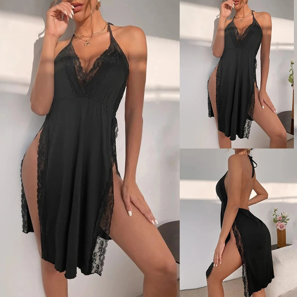 Desire Station Sexy Lace Nightwear Dress Lingerie