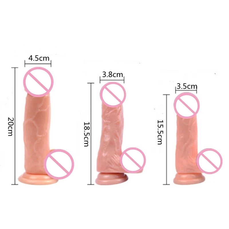 Desire Station Silicone Huge Dildo For Woman Anal Plug Realistic Penis