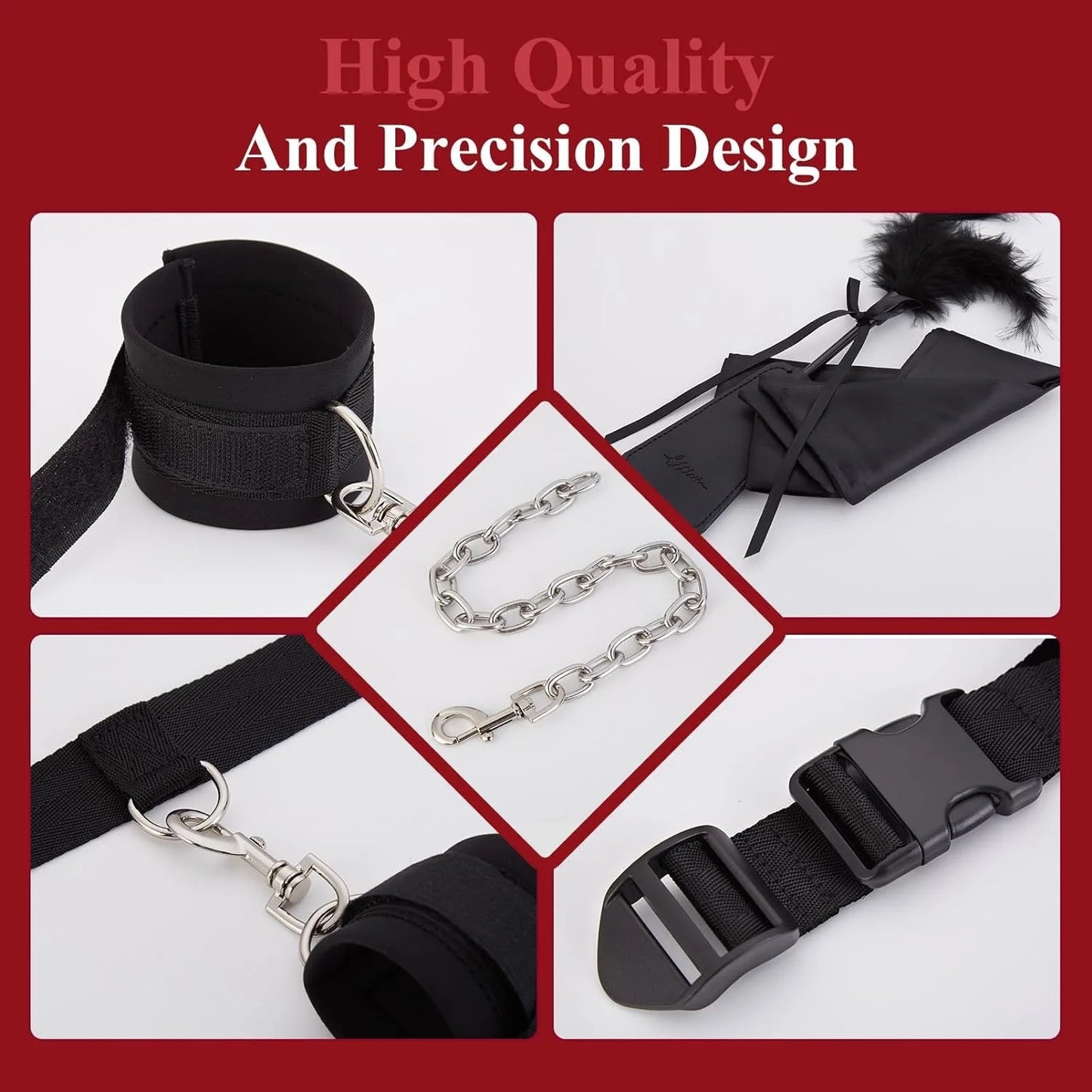 Desire Station Bed Restraint Set Couple Sex Toys Bondage