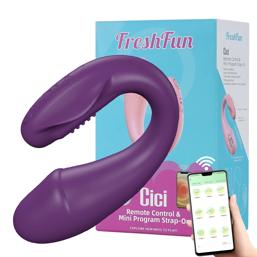 Desire Station Wireless Bluetooth G Spot Dildo Vibrator for Women