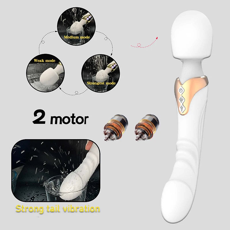 Desire Station Luxury Powerful AV Vibrator Dildos Magic Wand for Women