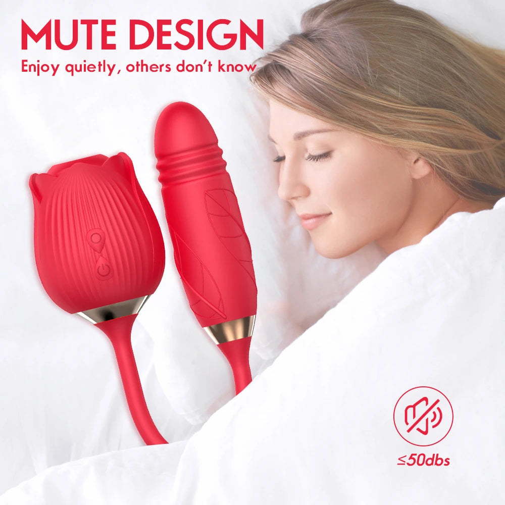 Desire Station Sex Toys Rose Sucking Vibrator for Women