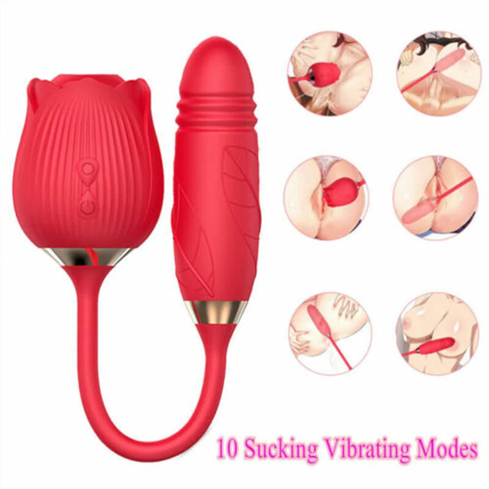 Desire Station Sex Toys Rose Sucking Vibrator for Women