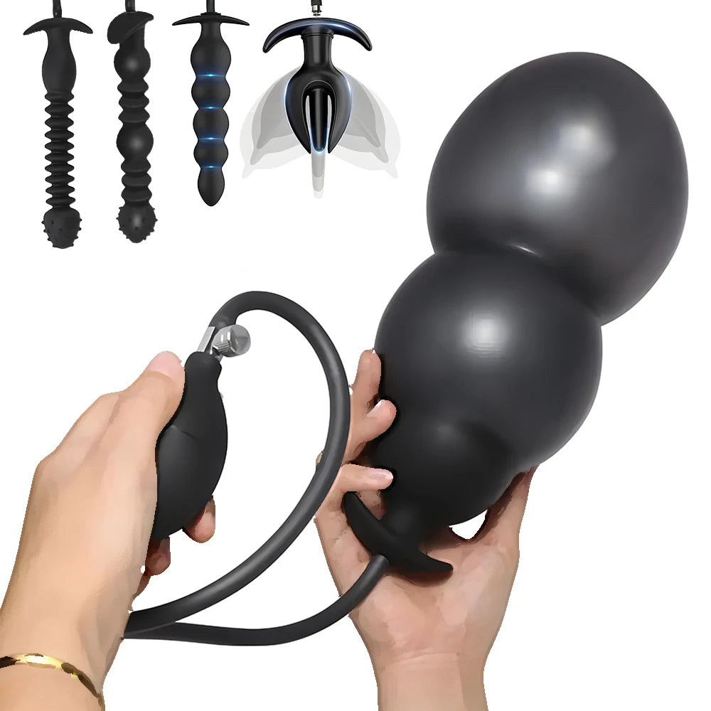 Desire Station BDSM Inflatable Anal Plug Butt Plug Anal Dilator