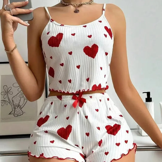 Desire Station Summer Sleepwear 2 PCS Soft Casual