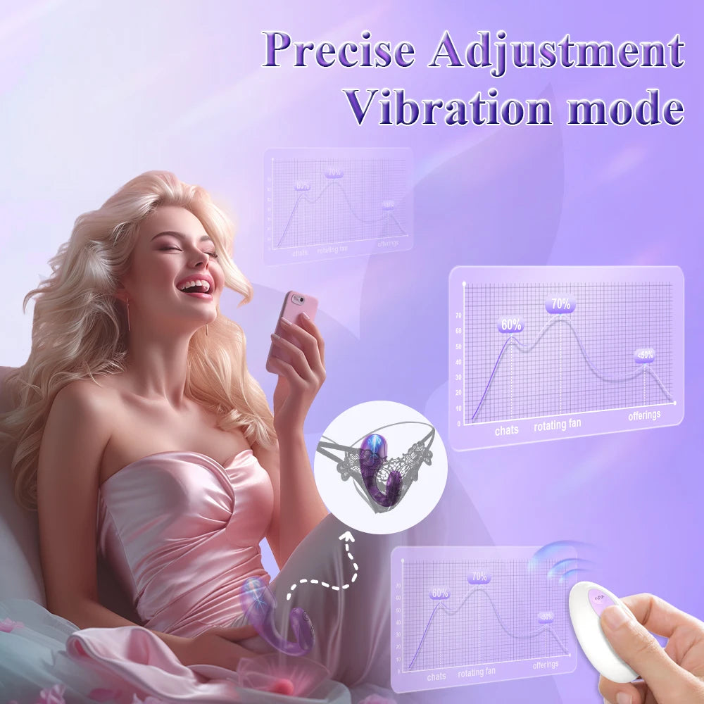 Desire Station Wireless Bluetooth G Spot Dildo Vibrator for Women